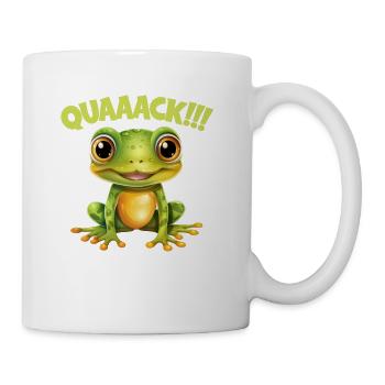 Frog Quack for a Frog Lover - Coffee/Tea Mug - white - Right
