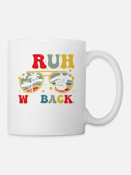 Bruh we back - Coffee/Tea Mug - white