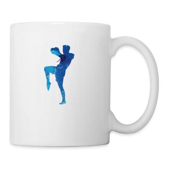 Crescent Kick Kickboxing - Coffee/Tea Mug - white - Right