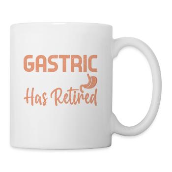 Funny Gastric Sleeve - Coffee/Tea Mug - white - Right
