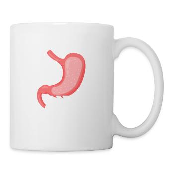 Funny Gastric Sleeve Bariatric Surgery - Coffee/Tea Mug - white - Right