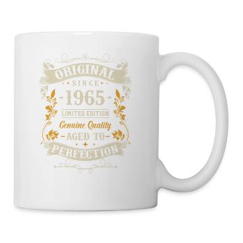 1965 Vintage Birthday Gift - Coffee/Tea Mug - white - Right