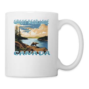 Great Bear Lake, Canada - Coffee/Tea Mug - white - Right