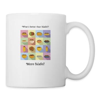 Falafel Fiesta - Coffee/Tea Mug - white - Right