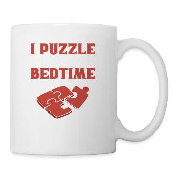 Past my Bedtime Genius or Intelligent Gift - Coffee/Tea Mug - white - Right