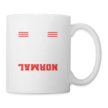 My Normal Athlete Gift - Coffee/Tea Mug - white - Right