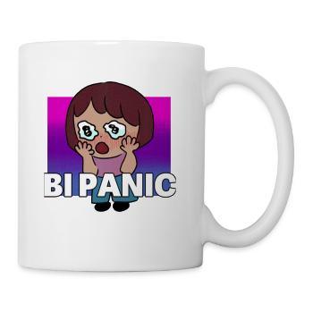 BI PANIC - Coffee/Tea Mug - white - Right