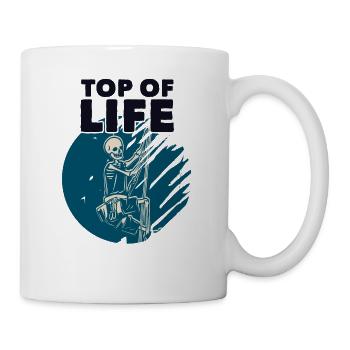 Top of Life Alpine Outdoor Speed Sport Free - Coffee/Tea Mug - white - Right