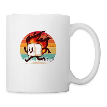 Burnt Out But Optimistic Sunset - Coffee/Tea Mug - white - Right
