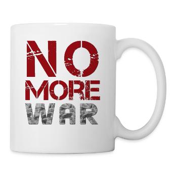 No More War - Coffee/Tea Mug - white - Right