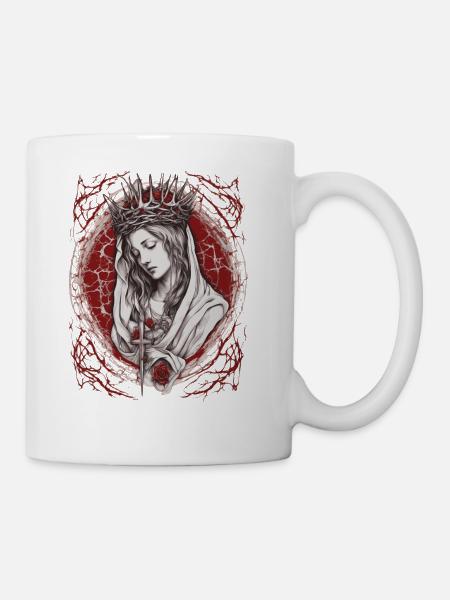 Saint Mary Our Lady Of Grace - Coffee/Tea Mug - white