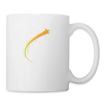 Falling Star Space Meteor - Coffee/Tea Mug - white - Right