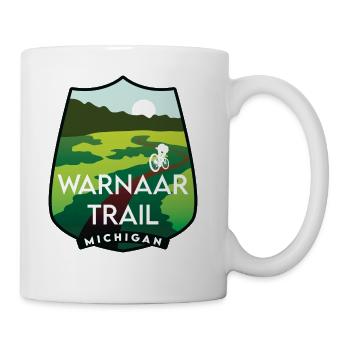Warnaar Trail - Michigan - Coffee/Tea Mug - white - Right