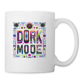 Dork Mode 10 - Coffee/Tea Mug - white - Right