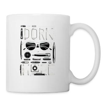 Dork Mode 6 - Coffee/Tea Mug - white - Right