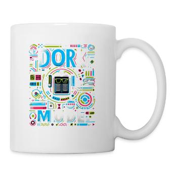 Dork Mode 14 - Coffee/Tea Mug - white - Right