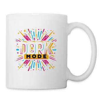 Dork Mode 9 - Coffee/Tea Mug - white - Right