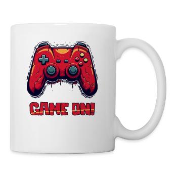 Game On: Gaming Controller - Coffee/Tea Mug - white - Right