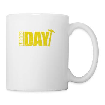 Labor Day in the United States of America - Coffee/Tea Mug - white - Right