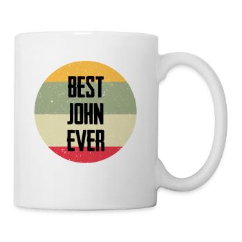 Best John Ever - Coffee/Tea Mug - white - Right