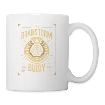 Brainstorm Buddy 6 - Coffee/Tea Mug - white - Right