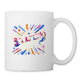 Brainstorm Buddy 10 - Coffee/Tea Mug - white - Right
