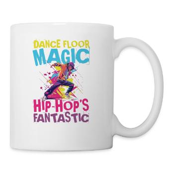 Dance Floor Magic Hip Hop's Fantastic - Coffee/Tea Mug - white - Right