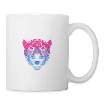 Bisexuals Are Not Greedy Bi Positive Quotes Bi Pri - Coffee/Tea Mug - white - Right