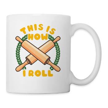 Bread Baking Bread Maker - Coffee/Tea Mug - white - Right