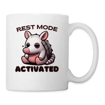 Rest Mode Activated - Coffee/Tea Mug - white - Right