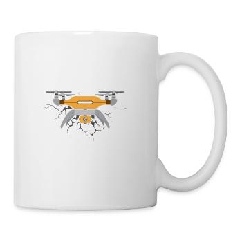 I Don't Just Fly Drones I Crash Them Too RC Flight - Coffee/Tea Mug - white - Right
