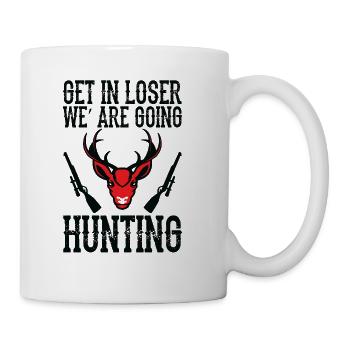 Hunting Adventure Crew: Get In, Loser! - Coffee/Tea Mug - white - Right