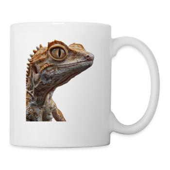 Crested Grecko - Coffee/Tea Mug - white - Right
