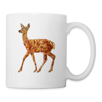 Cerf - Tasse - blanc - Droite