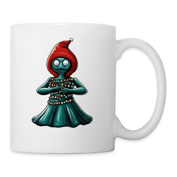 Flatwoods Monster Cryptid Cryptozoology - Coffee/Tea Mug - white - Right