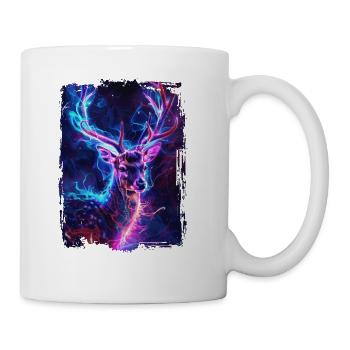 Cerf - Tasse - blanc - Droite
