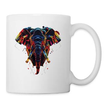 Elephant - Coffee/Tea Mug - white - Right