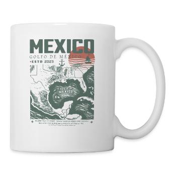 Vintage of Mexico Map - Coffee/Tea Mug - white - Right