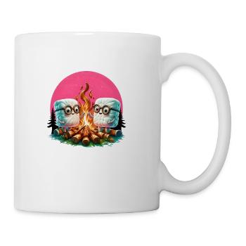 Campfire is my Therapy - Coffee/Tea Mug - white - Right