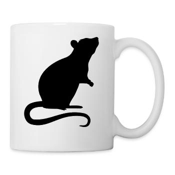 Rat - Coffee/Tea Mug - white - Right