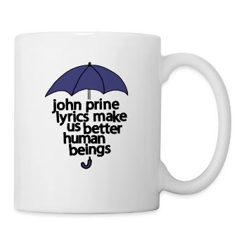 John Prine - Coffee/Tea Mug - white - Right