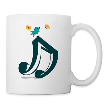 Music - Coffee/Tea Mug - white - Right