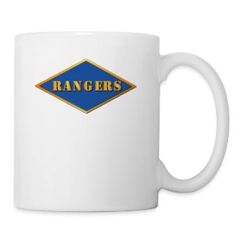 Ranger Diamond - WWII - Coffee/Tea Mug - white - Right