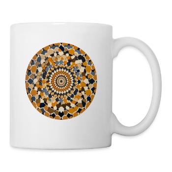 morocco mosaic - Coffee/Tea Mug - white - Right