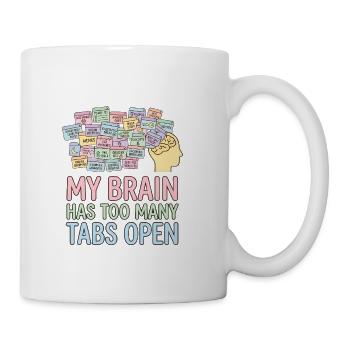 Funny Introvert Shirt - Coffee/Tea Mug - white - Right