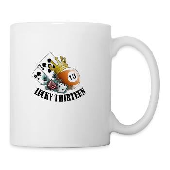 Lucky Thirteen - Coffee/Tea Mug - white - Right
