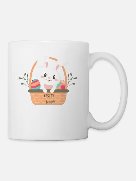 EASTER BUNNY - Coffee/Tea Mug - white