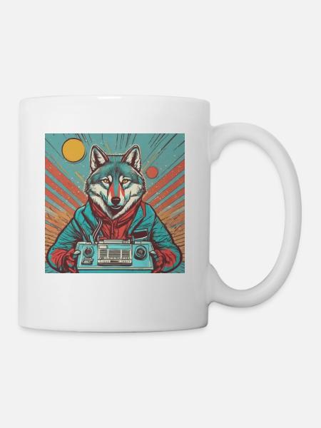 Retro Vibe '80s-'90s Revival 3 - Coffee/Tea Mug - white
