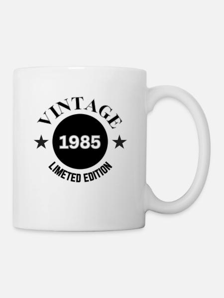 39 Year Old Vintage 1985 Limited Edition - Coffee/Tea Mug - white