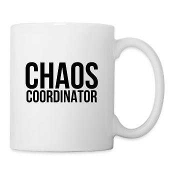 Chaos coordinator - Coffee/Tea Mug - white - Right